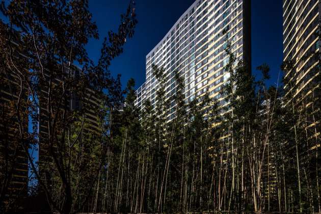 Perspective View IPARK, Daegu, Block 1 by UNStudio : Photo © Edmon Leong