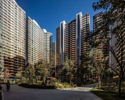 Perspective View IPARK, Daegu, Block 1 by UNStudio : Photo © Edmon Leong