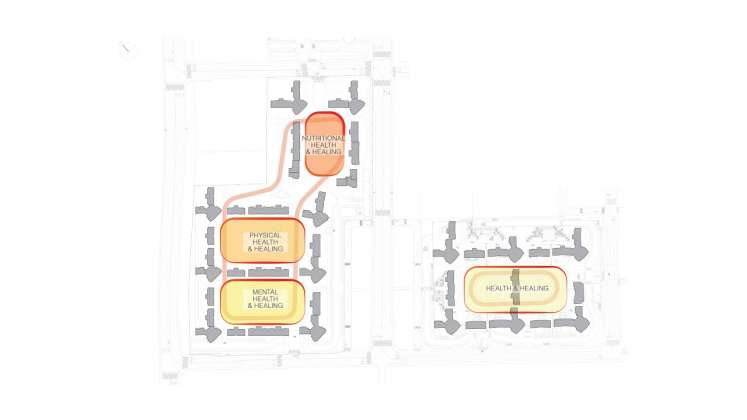 Unifying Theme IPARK, Daegu, by UNStudio : Drawing © UNStudio