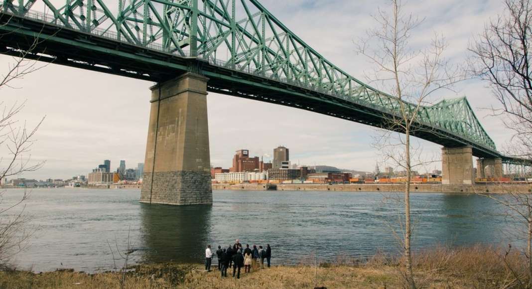 Jacques Cartier Bridge Interactive Illumination_Behind The Scenes : Photo credit © Moment Factory