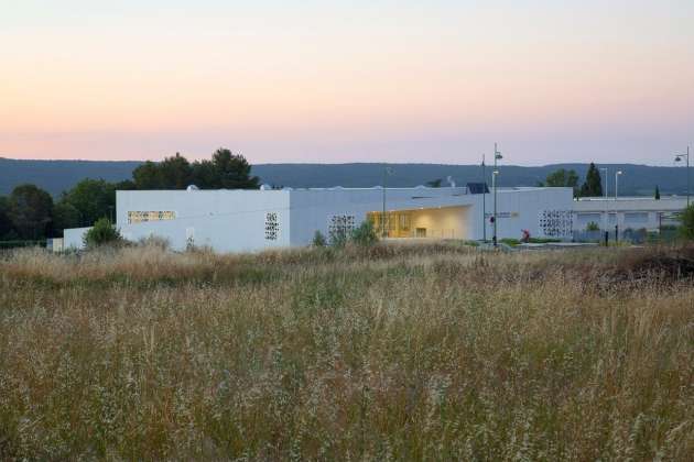 General view of the sport hall : Photo credit ©photoarchitecture.com