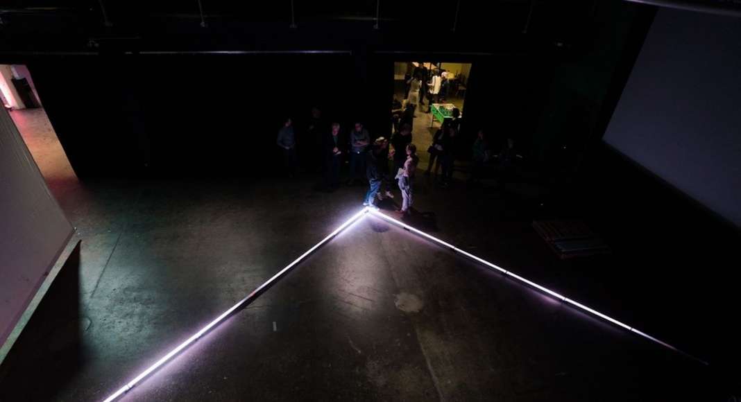 Jacques Cartier Bridge Interactive Illumination_Behind The Scenes : Photo credit © Moment Factory