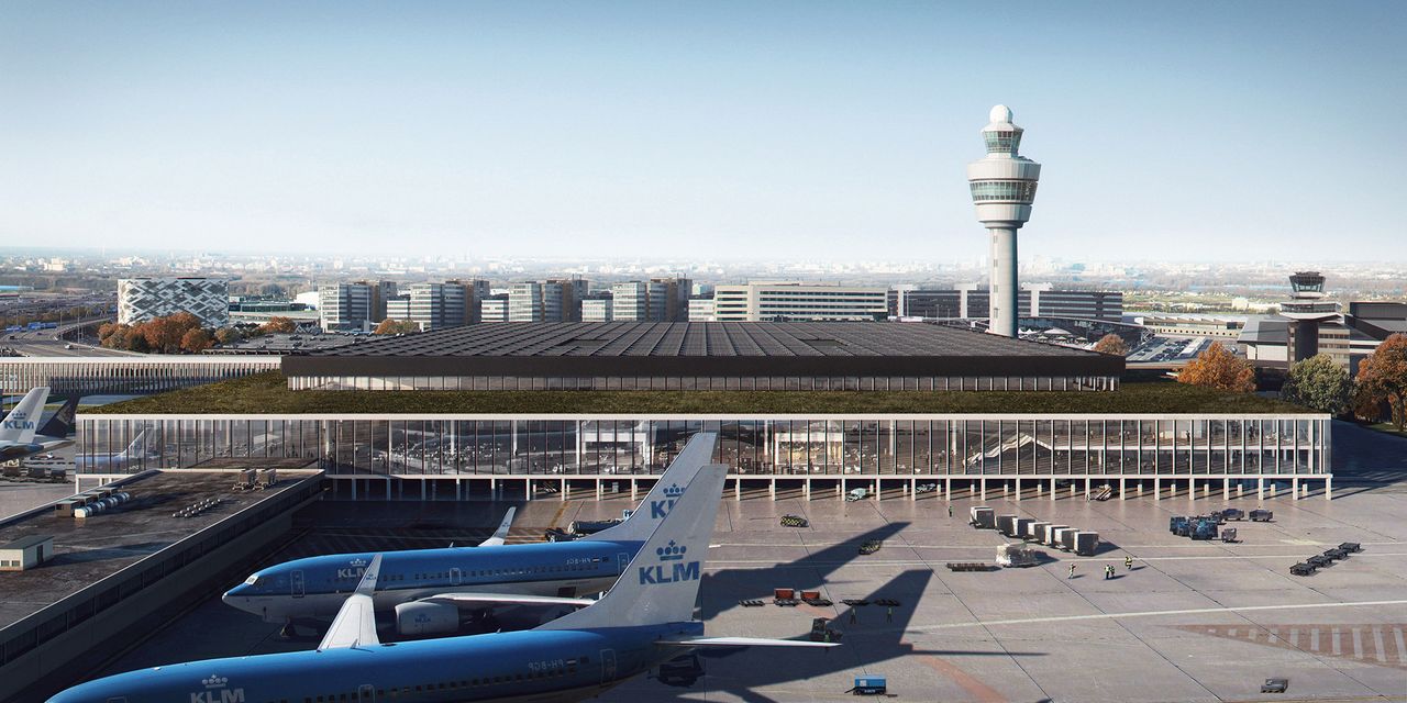 Amsterdam Airport Schiphol Terminal by KAAN Architecten : Photo © Beauty & The Bit