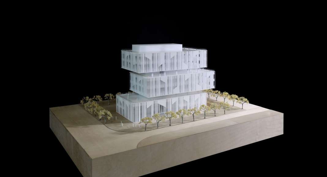 CaoHeJing Guigu Creative Headquarters Model : Photo © Schmidt Hammer Lassen Architects
