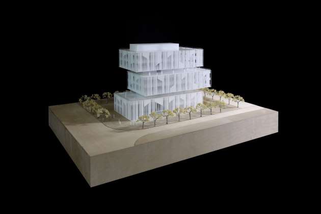 CaoHeJing Guigu Creative Headquarters Model : Photo © Schmidt Hammer Lassen Architects