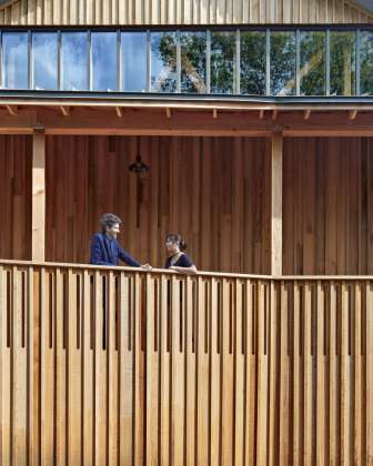 Nuevo Estudio en Jacob's Pillow Dance diseñado por Flansburgh Architects : Photo © Robert Benson Photography