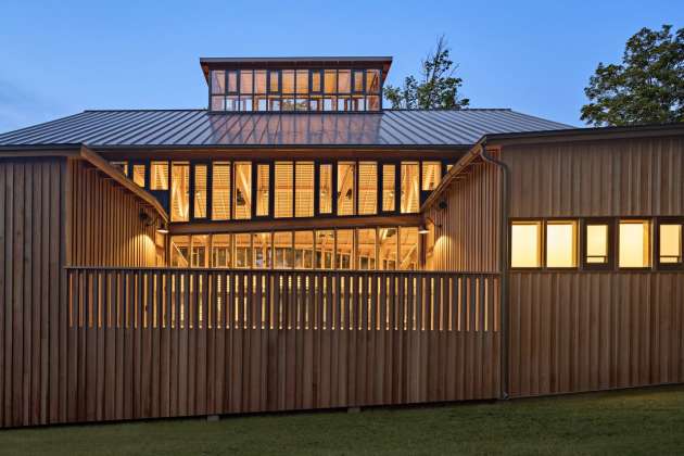 Nuevo Estudio en Jacob's Pillow Dance diseñado por Flansburgh Architects : Photo © Robert Benson Photography