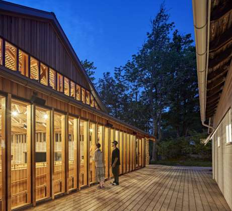 Nuevo Estudio en Jacob's Pillow Dance diseñado por Flansburgh Architects : Photo © Robert Benson Photography