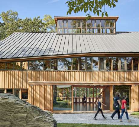 Nuevo Estudio en Jacob's Pillow Dance diseñado por Flansburgh Architects : Photo © Robert Benson Photography