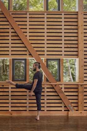 Nuevo Estudio en Jacob's Pillow Dance diseñado por Flansburgh Architects : Photo © Robert Benson Photography