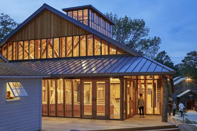 Nuevo Estudio en Jacob's Pillow Dance diseñado por Flansburgh Architects : Photo © Robert Benson Photography