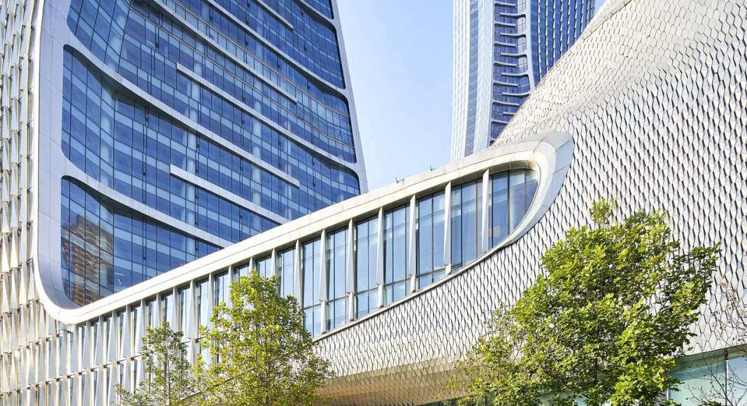 UNStudio designs Raffles City Hangzhou in China : Photo © Hufton+Crow