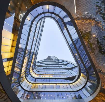 UNStudio designs Raffles City Hangzhou in China : Photo © Hufton+Crow