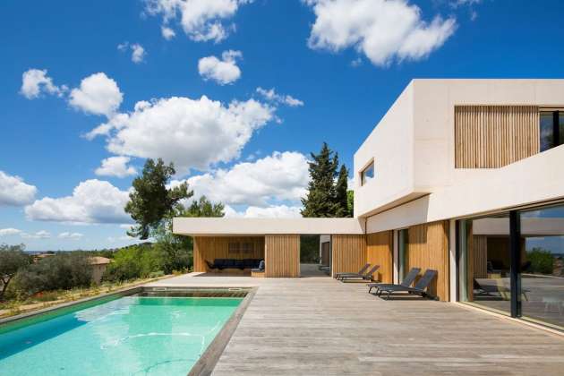 MaisonA en Aix-en-Provence, Francia diseñada por PietriArchitectes : Photo credit © Mathieu Ducros