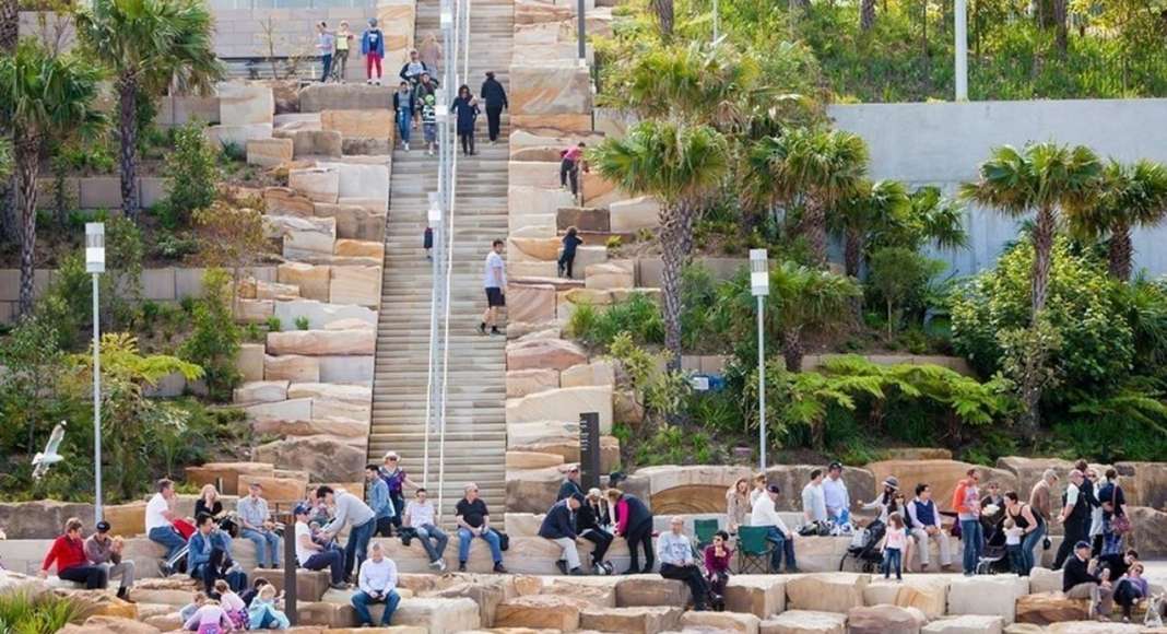 AAP Landscape Design of The Year: Barangaroo Reserve by PWP Landscape Architecture : Photo credit © PWP Landscape Architecture