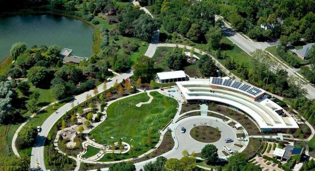 The Regenstein Learning Campus - Chicago Botanic Garden : Photo credit © Mikyoung Kim Design