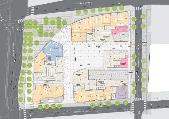 Ground Floor Plan : Photo credit © Hariri Pontarini Architects