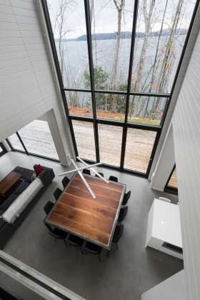 Chalet Bécassines en Mansonville diseñada por Atelier BOOM-TOWN : Photo credit © Steve Montpetit