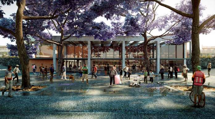 Investigadores de la UNAM ganan el LafargeHolcim de Oro 2017 El proyecto “Parque Hídrico Quebradora” es un complejo para la retención y el tratamiento de agua en Santa Catarina, en la delegación Iztapalapa, una de las zonas con mayor carencia de este líquido en la Ciudad de México : Fotografía cortesía de © LafargeHolcim Foundation