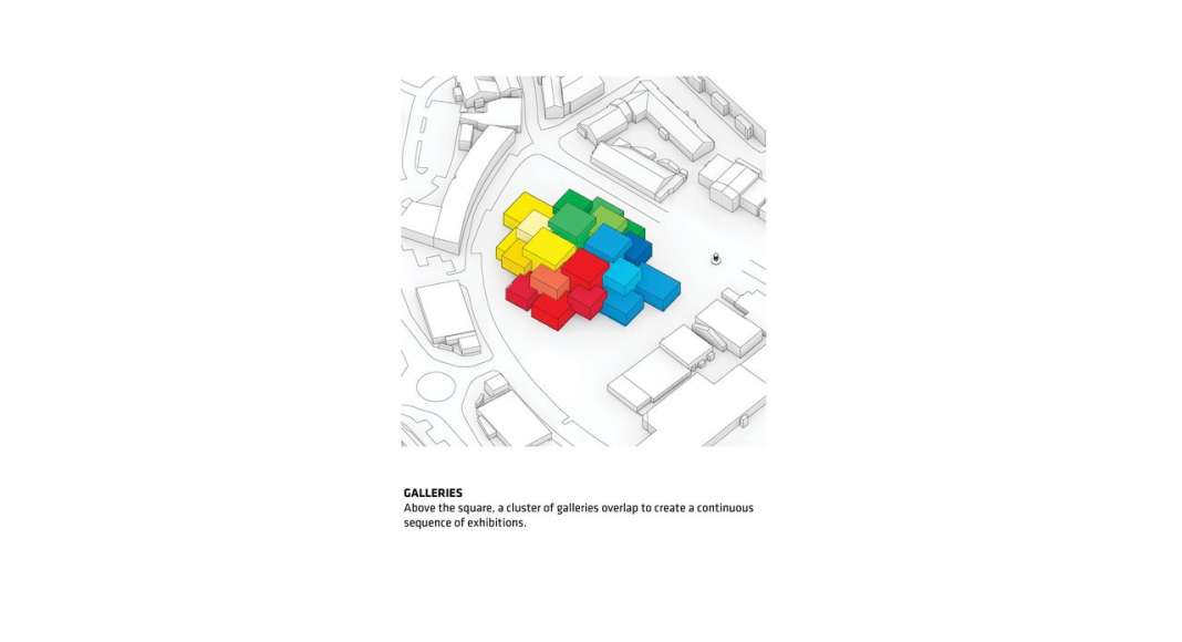 LEGO House in Billund, Denmark : Diagram © BIG — Bjarke Ingels Group