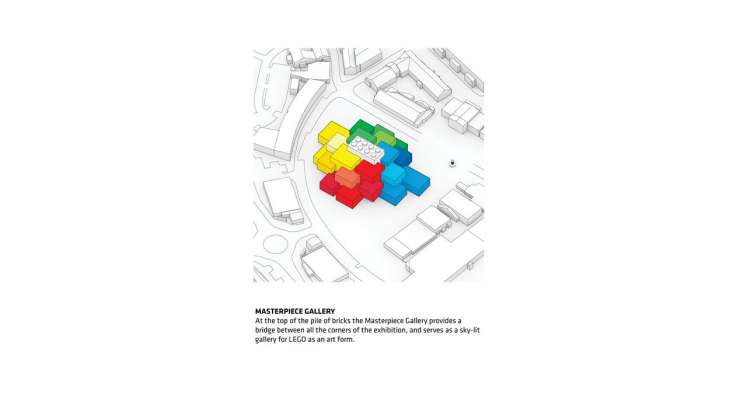 LEGO House in Billund, Denmark : Diagram © BIG — Bjarke Ingels Group