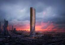 Wasl Tower Dubai designed by UNStudio and Werner Sobek : CGI visualisation © Plompmozes