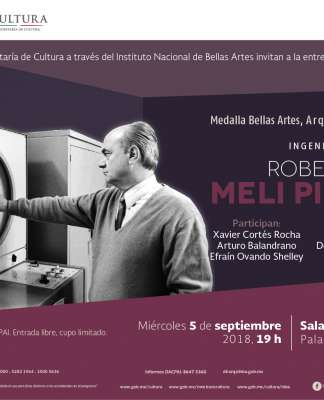 Medalla Bellas Artes de Arquitectura 2018: Ingeniero Roberto Meli Piralla