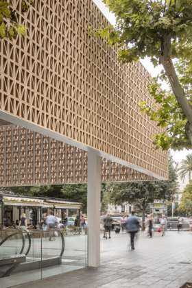 Nueva Cubierta para la entrada a la Estación Intermodal de Palma - arquiRED